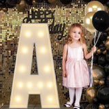 4FT Marquee Light Up Letters A-Z DIY Craft Kit