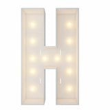 4FT Marquee Light Up Letter H