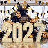 2027 Graduation Marquee Light Up Numbers DIY Craft Kit