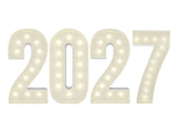 2027 Graduation Marquee Light Up Numbers DIY Craft Kit