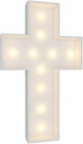 3FT Tall Cross Marquee/Mosaic Balloon Frame DIY Pre Cut Frame Baptism First Holy Communion Celebration