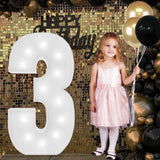 4FT Marquee Light Up Numbers 0-9 DIY Craft Kit