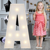 3FT Marquee Warm White Letters A-Z, &