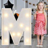 3FT Marquee Warm White Letters A-Z, &