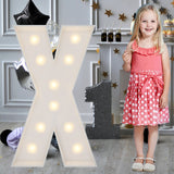 3FT Marquee Warm White Letters A-Z, &