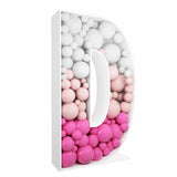 3FT Mosaic Balloon Frame Letters A-Z DIY Craft Kit