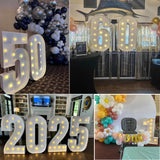 2025 Graduation Marquee Light Up Numbers DIY Craft Kit