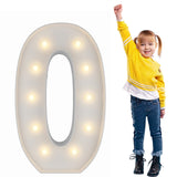 3FT Marquee Light Up Number 0