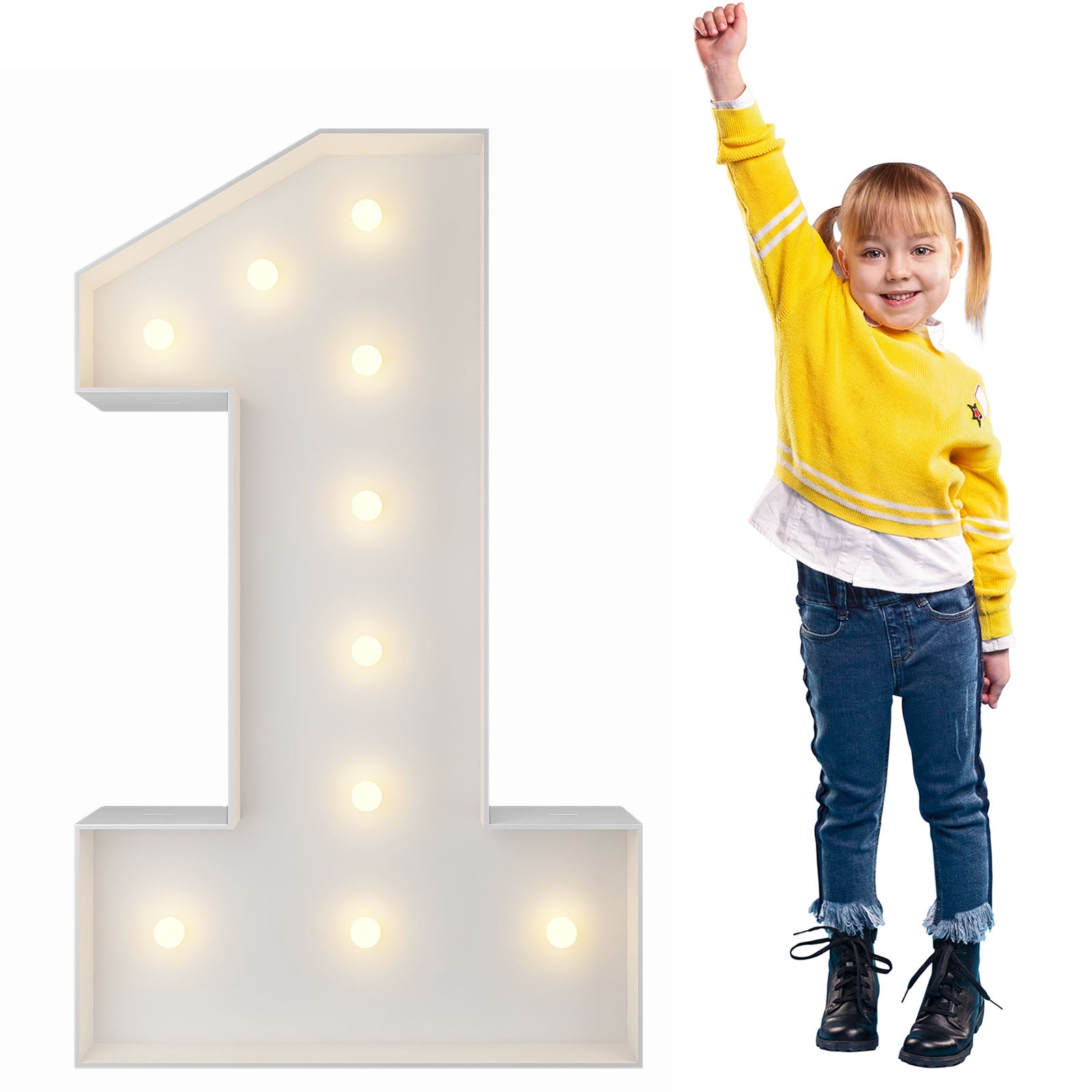File Number 1 Number 1 With Light