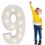 3FT Marquee Light Up Number 9