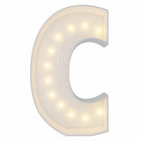 4FT Marquee Light Up Letter C