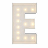 4FT Marquee Light Up Letter E