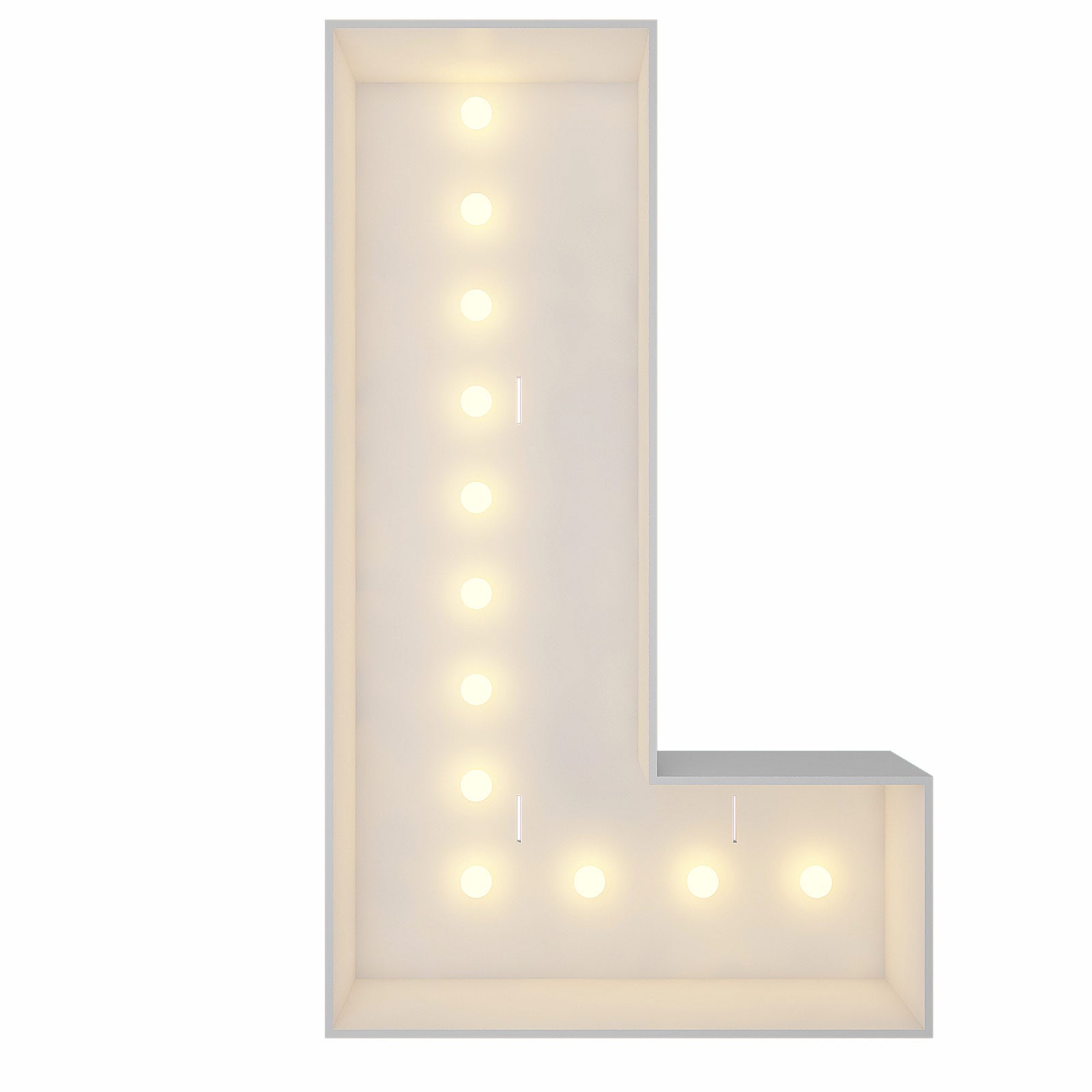 4FT Marquee Light Up Letter L